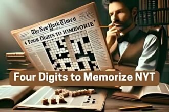 four digits to memorize nyt