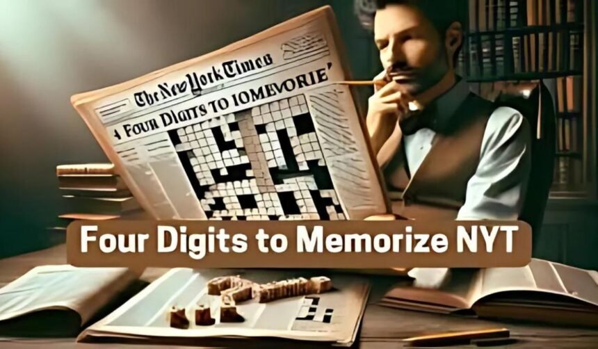 four digits to memorize nyt